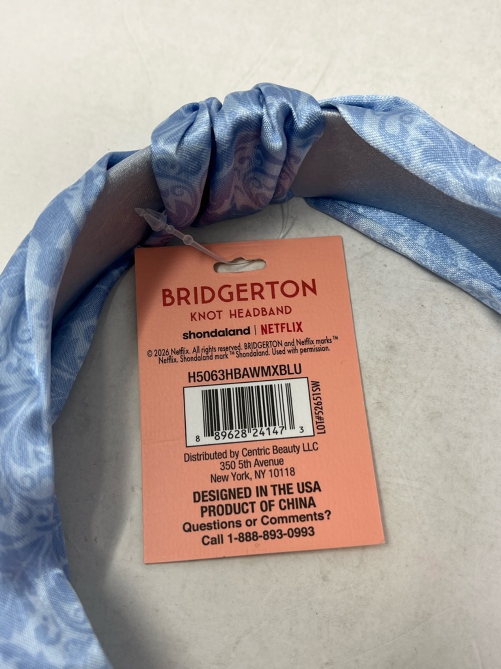 BRIDGERTON Netflix BUNDLE 4 Satin Headband 2 Socks Heart Pillow Zip Pouch NWT - Picture 10 of 16